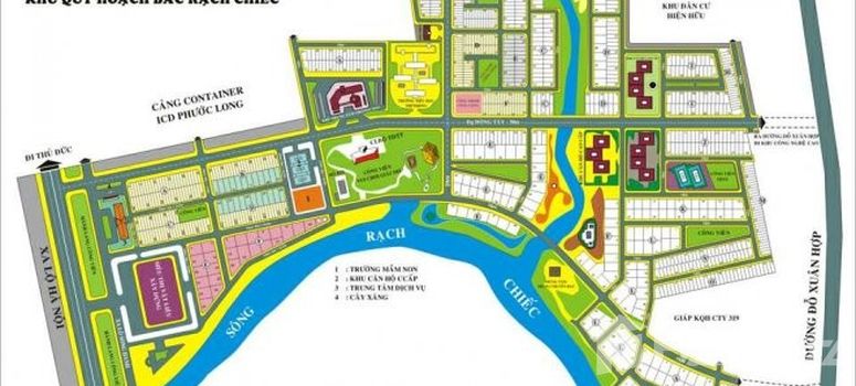 Master Plan of Khu dân cư Bắc Rạch Chiếc - Photo 1