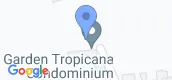 Vista del mapa of City Garden Tropicana