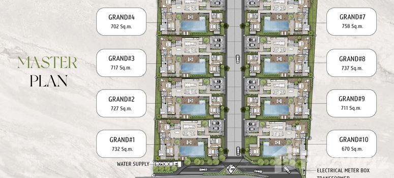 Master Plan of เอราวาน่า แกรนด์ - Photo 1