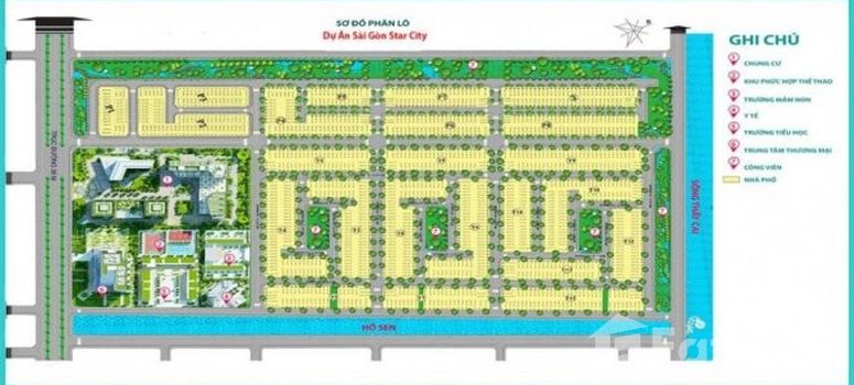 Master Plan of Sài Gòn Star City - Photo 1