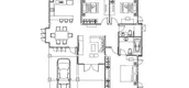 Поэтажный план квартир of Permsap Villa