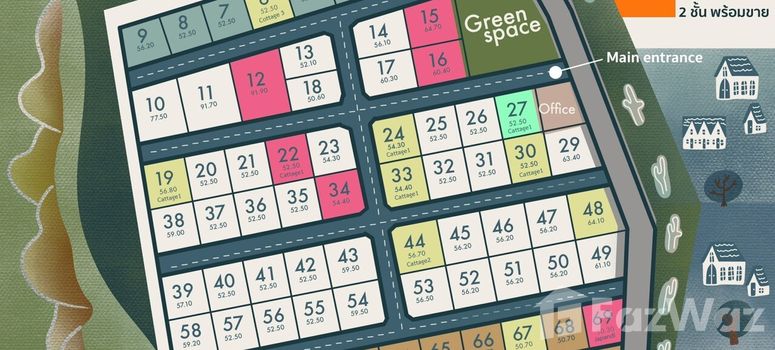 Master Plan of ดอนแก้ว วิลเลจ 19 - Photo 1