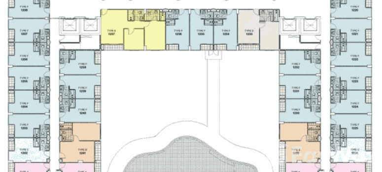 Master Plan of น้ำทะเล คอนโด - Photo 1