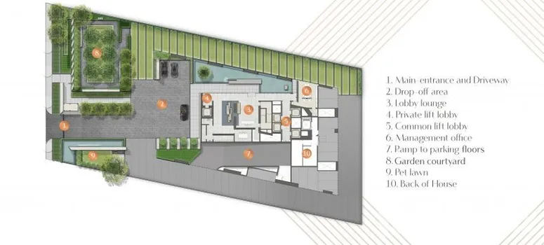 Master Plan of The Estelle Phrom Phong - Photo 1