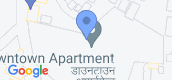 地图概览 of Downtown Apartment