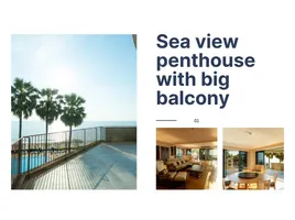 3 Bedroom Penthouse for sale at Cha Am Beach Club, Cha-Am, Cha-Am, Phetchaburi