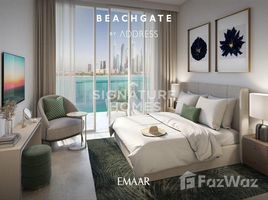 3 спален Квартира на продажу в Beachgate by Address, EMAAR Beachfront