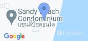 Map View of Sandy Beach Condo