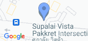 지도 보기입니다. of Supalai Vista Pakkret Intersection
