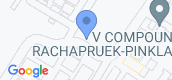 지도 보기입니다. of V Compound Ratchapruek-Pinklao