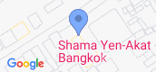 지도 보기입니다. of Shama Yen-Akat Bangkok