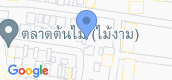 地图概览 of Baan Chittakan