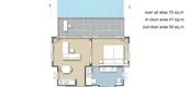 Plans d'étage des unités of Kamala Bay Ocean View Cottages