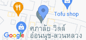 지도 보기입니다. of Supalai Ville Onnut - Suanluang