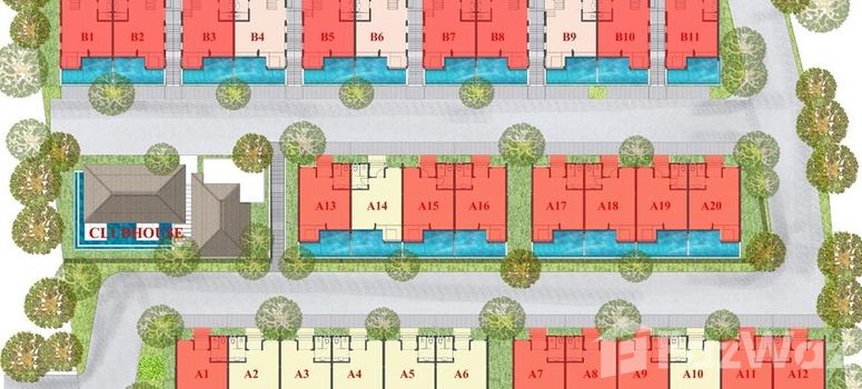 Master Plan of Andakiri Pool Villa - Photo 1