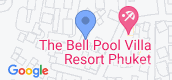 地图概览 of The Bell Pool Villa