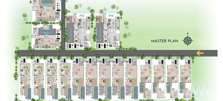 Master Plan of The Gems Chiang Mai - Hang dong - Photo 1