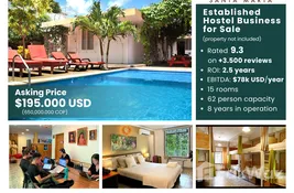 15 habitación Hotel en venta en en Magdalena, Colombia