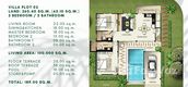 Unit Floor Plans of Sivana Gardens Pool Villas 