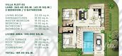 단위 평면도입니다. of Sivana Gardens Pool Villas 