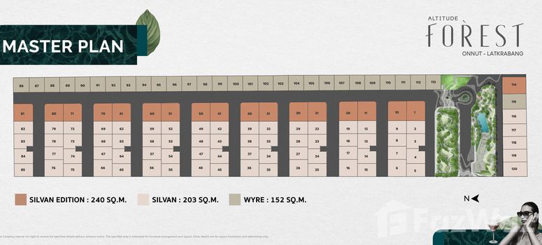 Master Plan of Altitude Forest Onnut-Latkrabang - Photo 1