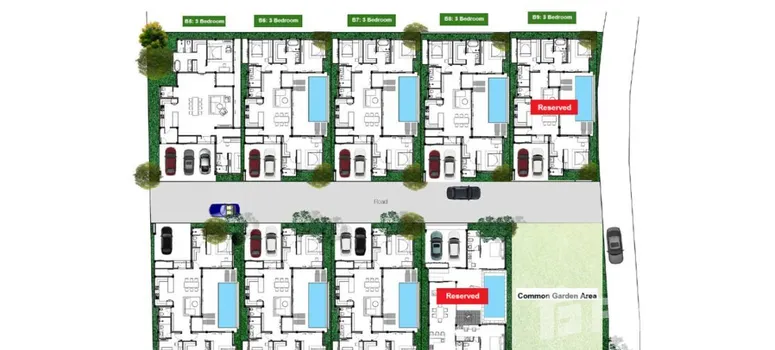Master Plan of จรรยา วิลล่า เฟส 2 - Photo 1