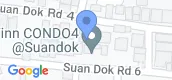 Vista del mapa of Finn Condo 4 @Suandok