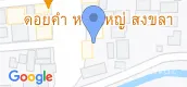 地图概览 of Plus Condo Hatyai