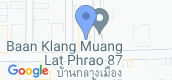 지도 보기입니다. of Baan Klang Muang Ladprao 87