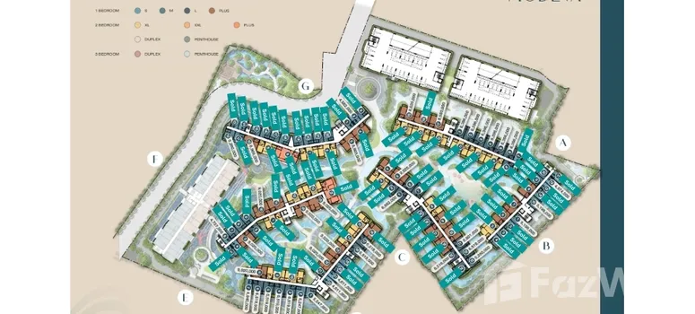 Master Plan of เดอะ โมเดวา - Photo 4
