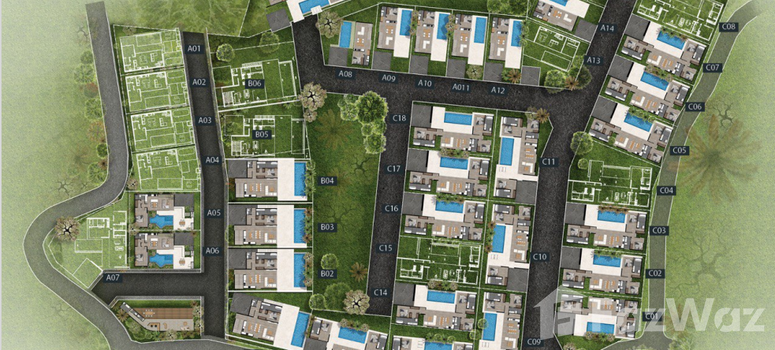 Master Plan of ไอลีน วิลล่า ลายัน เฟส 5 - Photo 1