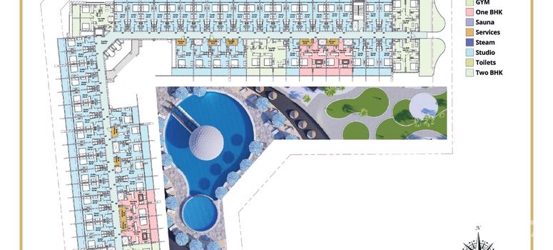 Master Plan of Samana Golf Avenue - Photo 2