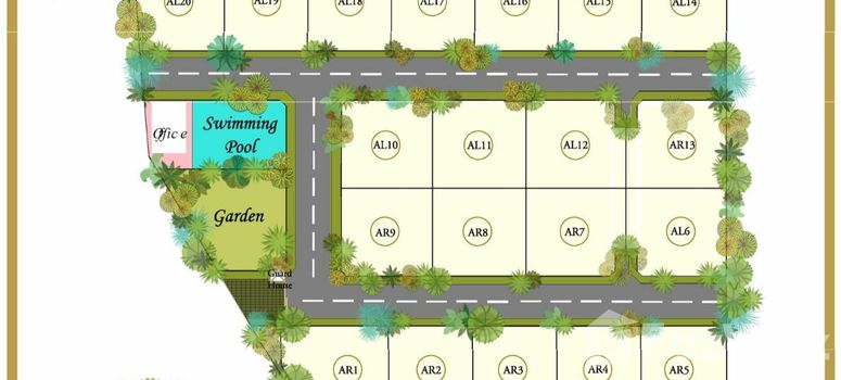 Master Plan of แฟนตาเซีย วิลล่า 4 - Photo 1