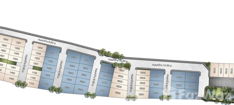 Master Plan of เดมี สาธุ 49 - Photo 1