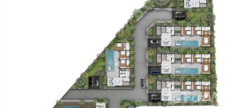 Master Plan of ฟอเรสน่า เรสซิเดนซ์ - Photo 1