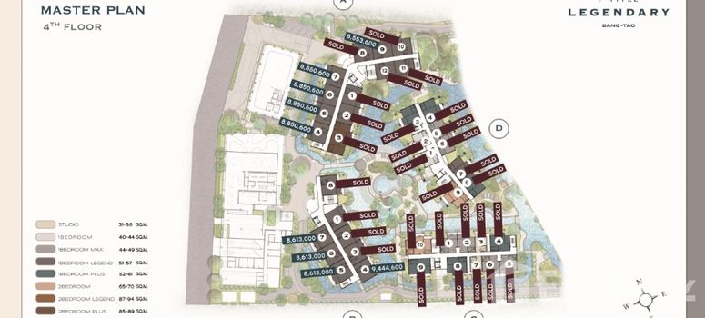 Master Plan of เดอะ ไตเติ้ล เลเจนดารี-บางเทา - Photo 4