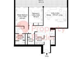 2 Bedroom Apartment for sale at 8 Boulevard Walk, BLVD Crescent, Downtown Dubai