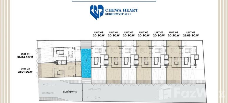 Master Plan of Chewa Heart Sukhumvit 62/1 - Photo 1