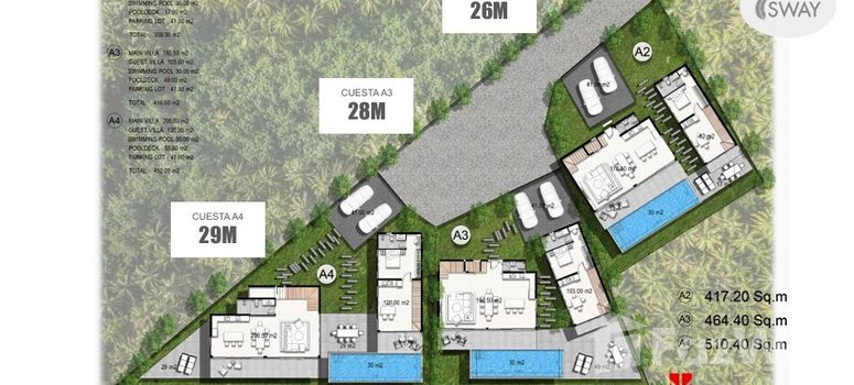 Master Plan of วิลล่า คูเอสตา - Photo 1