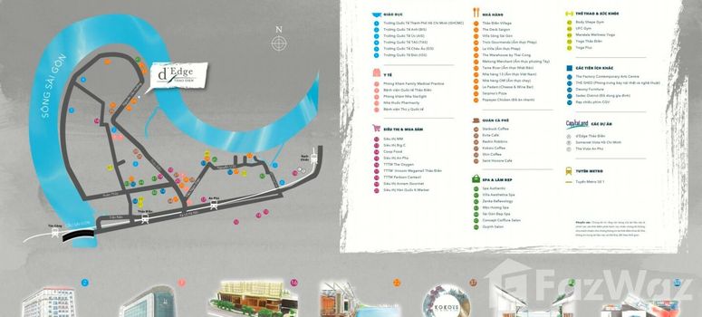 Master Plan of D'Edge Thao Dien - Photo 4