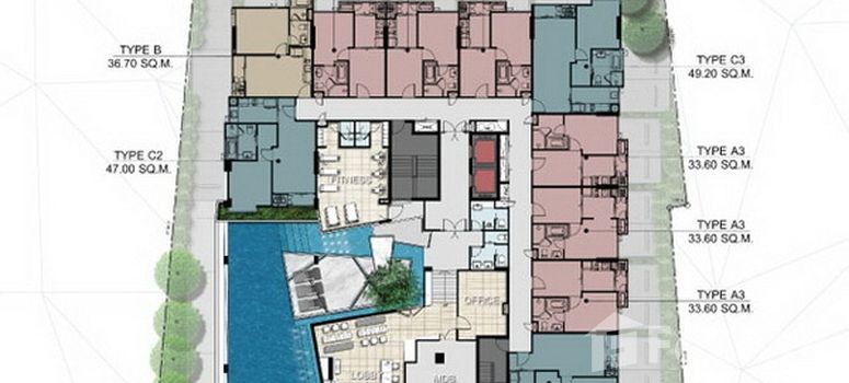 Master Plan of The Crest Sukhumvit 49 - Photo 1