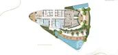 总平面图 of Jumeirah Living Business Bay