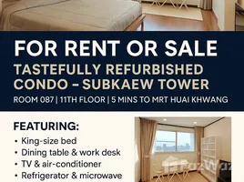 Studio Condo for sale at Subkaew Tower, Huai Khwang, Huai Khwang, Bangkok