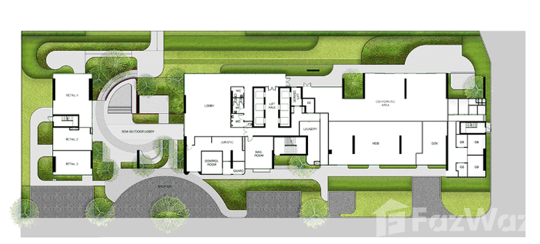 Master Plan of เดอะ ไลน์ ไวบ์ - Photo 1