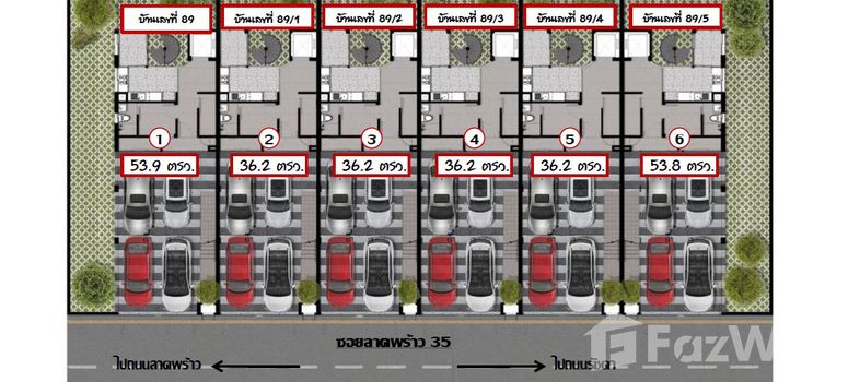 Master Plan of LUXE 35 Ratchada-Ladprao - Photo 1