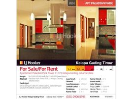 3 Bedrooms Apartment for sale in Pulo Aceh, Aceh Apartemen Paladian Park Tower 1 Lantai 23 Kelapa Gading