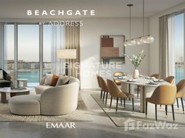 3 Schlafzimmer Appartement zu verkaufen im Beachgate by Address, EMAAR Beachfront