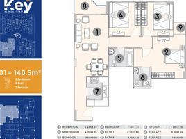 3 спален Квартира на продажу в The key, Al Hadaba Al Wosta, Mokattam