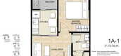 Plans d'étage des unités of Hasu Haus