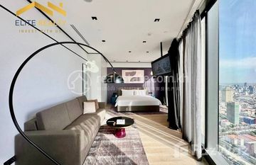 1 Bedroom Service Apartment In Toul Kork in Tuol Svay Prey Ti Muoy, Пном Пен